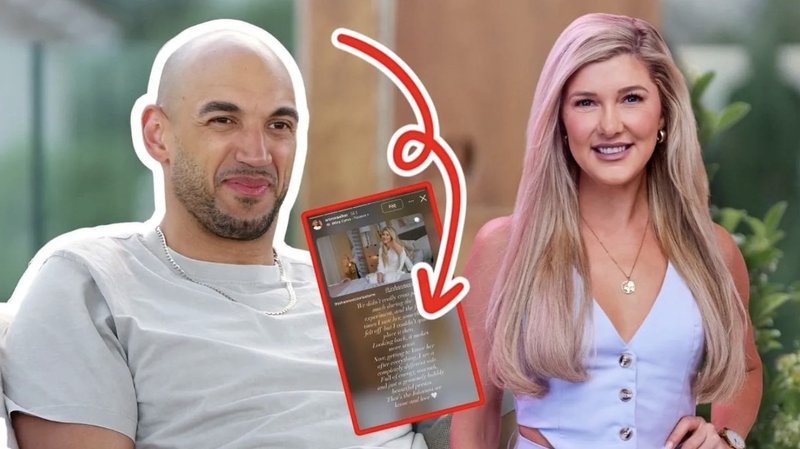 Aron Walker skickade några fina ord till Johanna Storm efter "Love is blind Sverige" 2026. Foto: Netflix